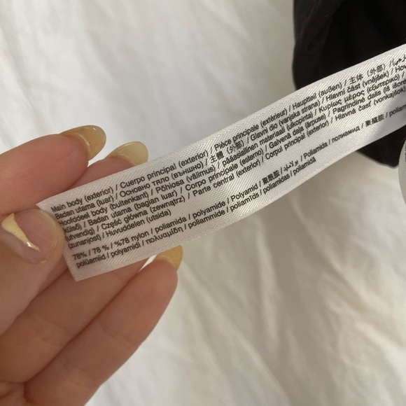 BRAVADO Black Bikini Top Size Medium - Picture 9 of 10